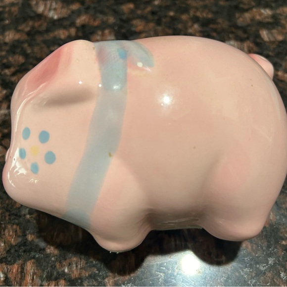 GUC Vintage Antique Ceramic Piggy Bank - Picture 4 of 6